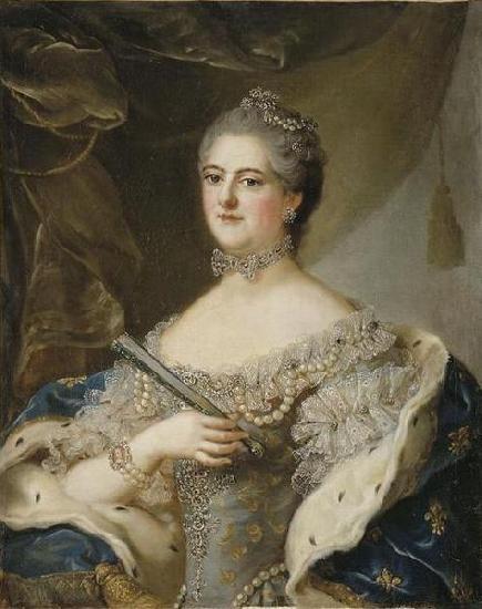 Jjean-Marc nattier elisabeth-Alexandrine de Bourbon-Conde, Mademoiselle de Sens oil painting picture